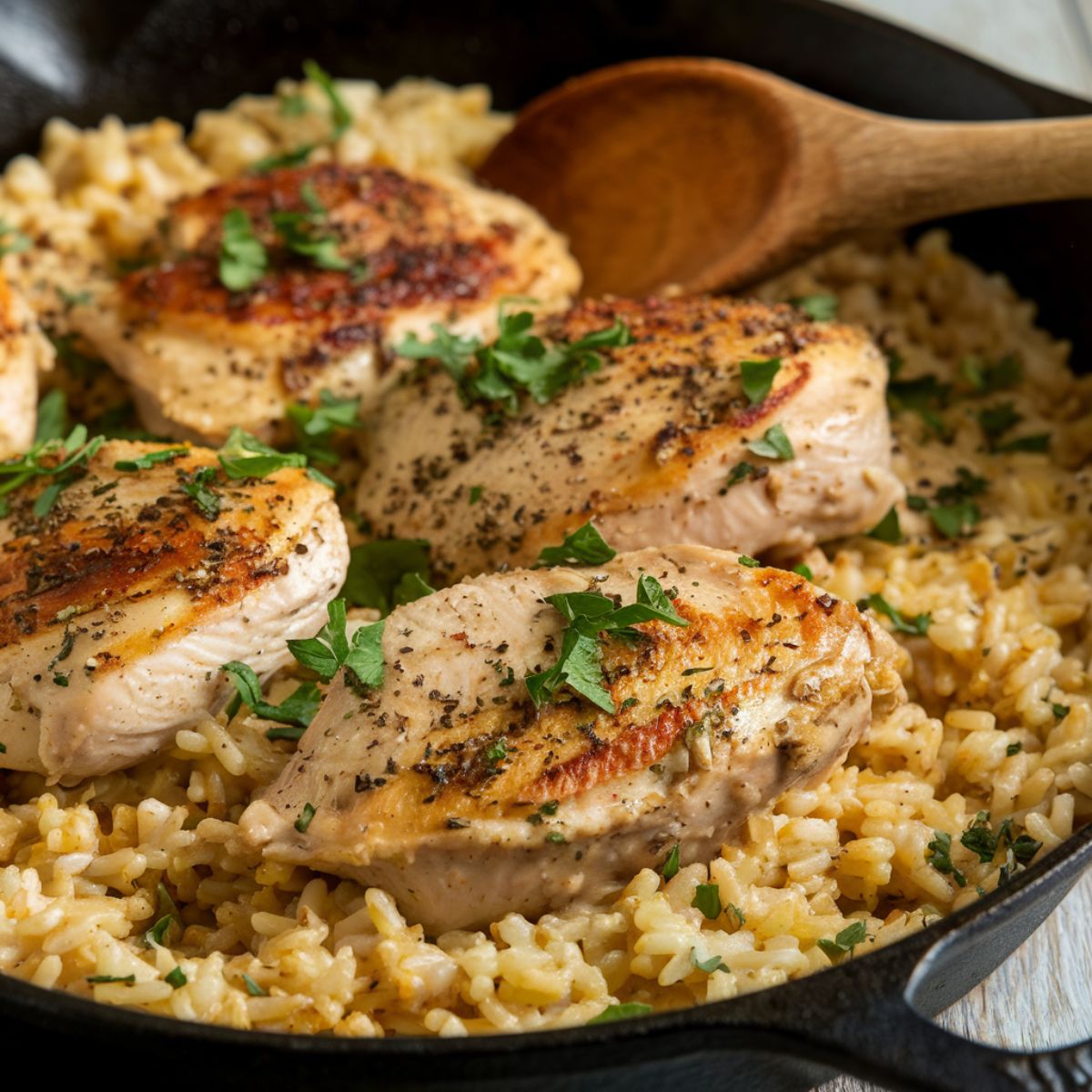 Creamy Chicken and Rice