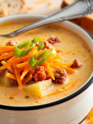 Potato and Cheese Soup Recipe