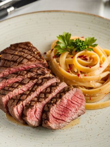 Steak and Pasta Recipe