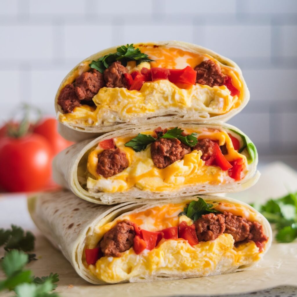 Protein Breakfast Burritos Recipe - For busy mornings